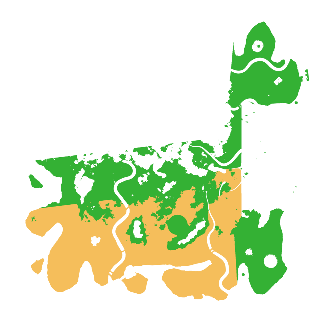 Biome Rust Map: Procedural Map, Size: 4250, Seed: 470912474