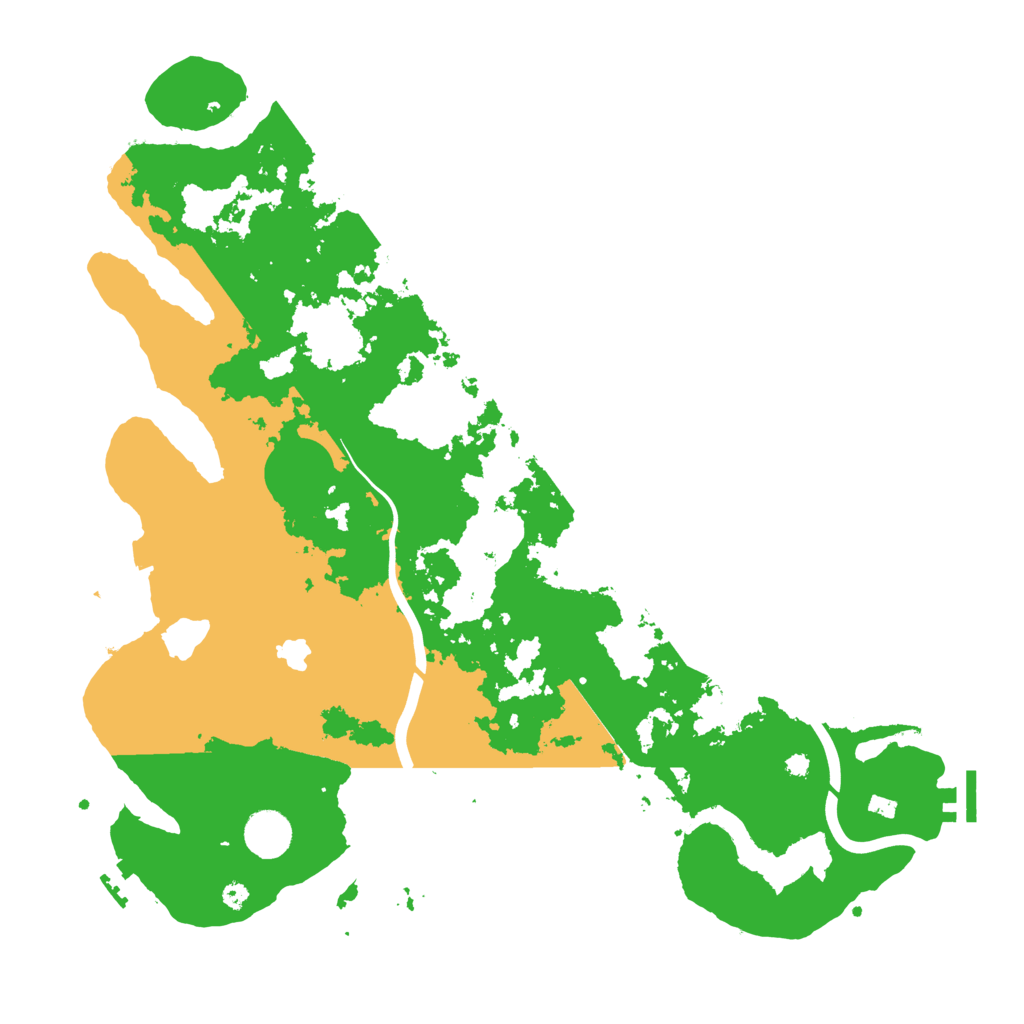 Biome Rust Map: Procedural Map, Size: 4000, Seed: 1827802366