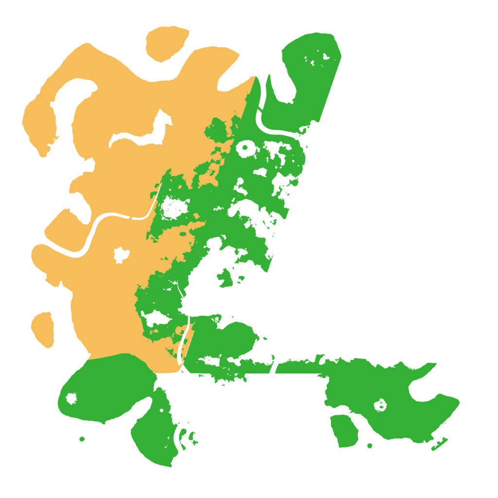 Biome Rust Map: Procedural Map, Size: 4000, Seed: 1763769710