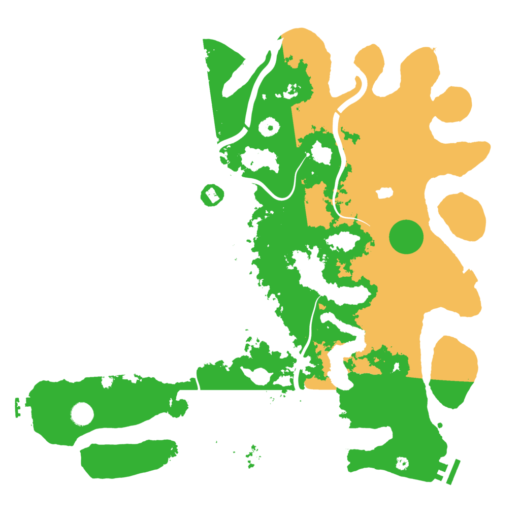 Biome Rust Map: Procedural Map, Size: 4000, Seed: 977838515