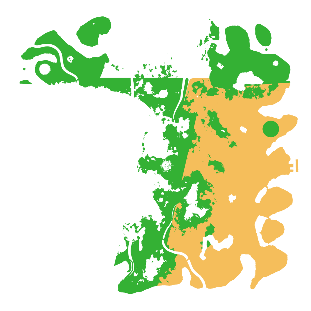 Biome Rust Map: Procedural Map, Size: 5000, Seed: 285236622