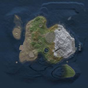 Thumbnail Rust Map: Procedural Map, Size: 2000, Seed: 5643354, 4 Monuments