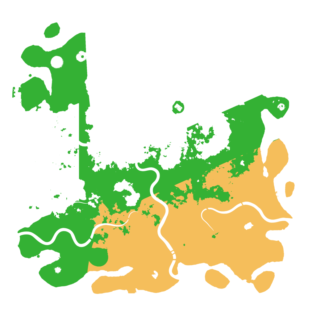 Biome Rust Map: Procedural Map, Size: 4500, Seed: 212237365