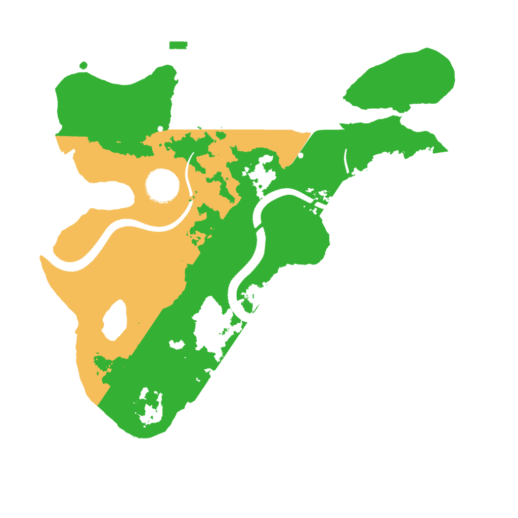 Biome Rust Map: Procedural Map, Size: 2700, Seed: 1763812895