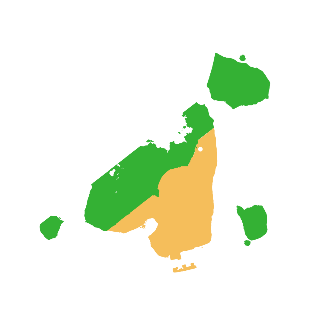 Biome Rust Map: Procedural Map, Size: 2000, Seed: 1018493675