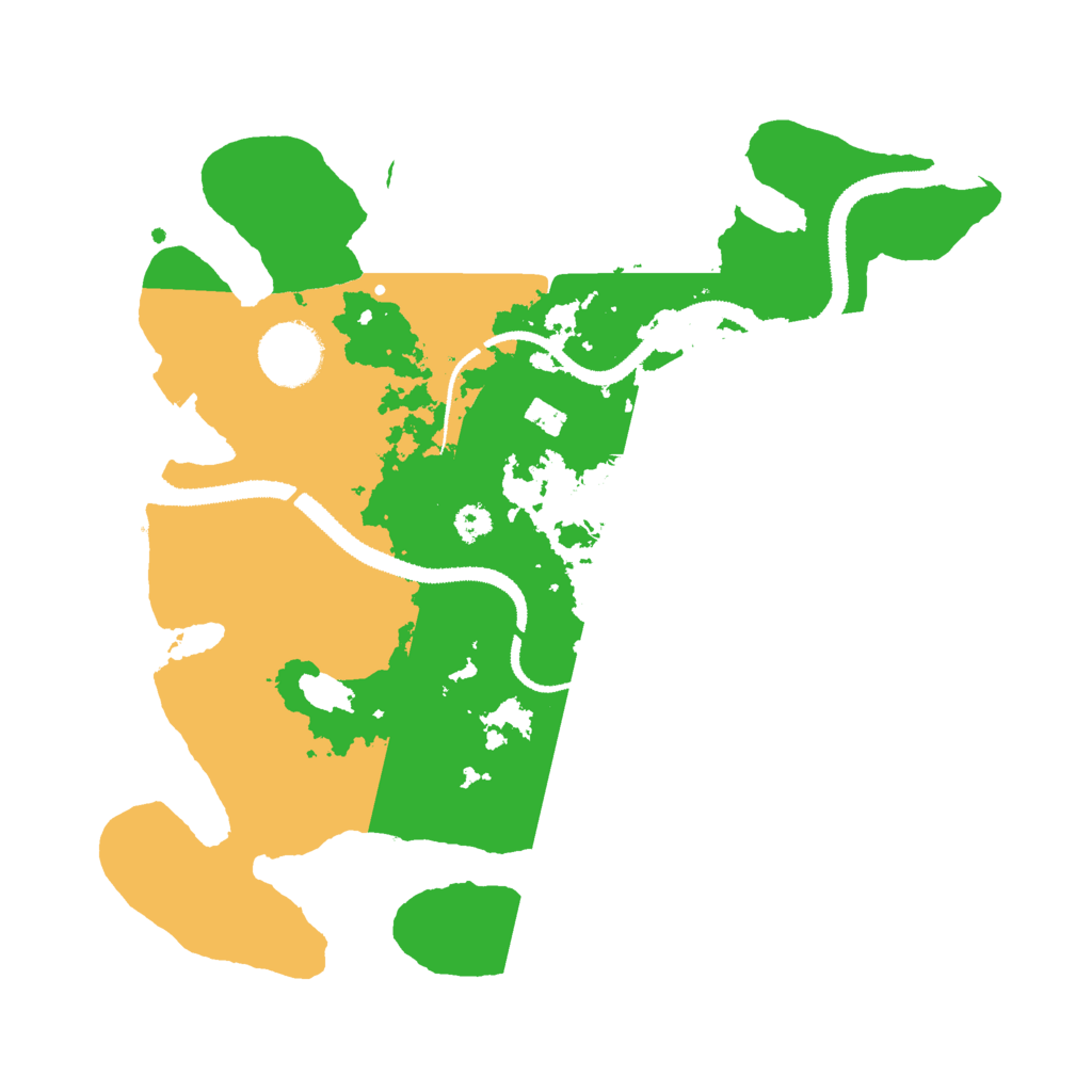 Biome Rust Map: Procedural Map, Size: 3000, Seed: 1798840765