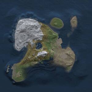 Thumbnail Rust Map: Procedural Map, Size: 2000, Seed: 902639549, 4 Monuments