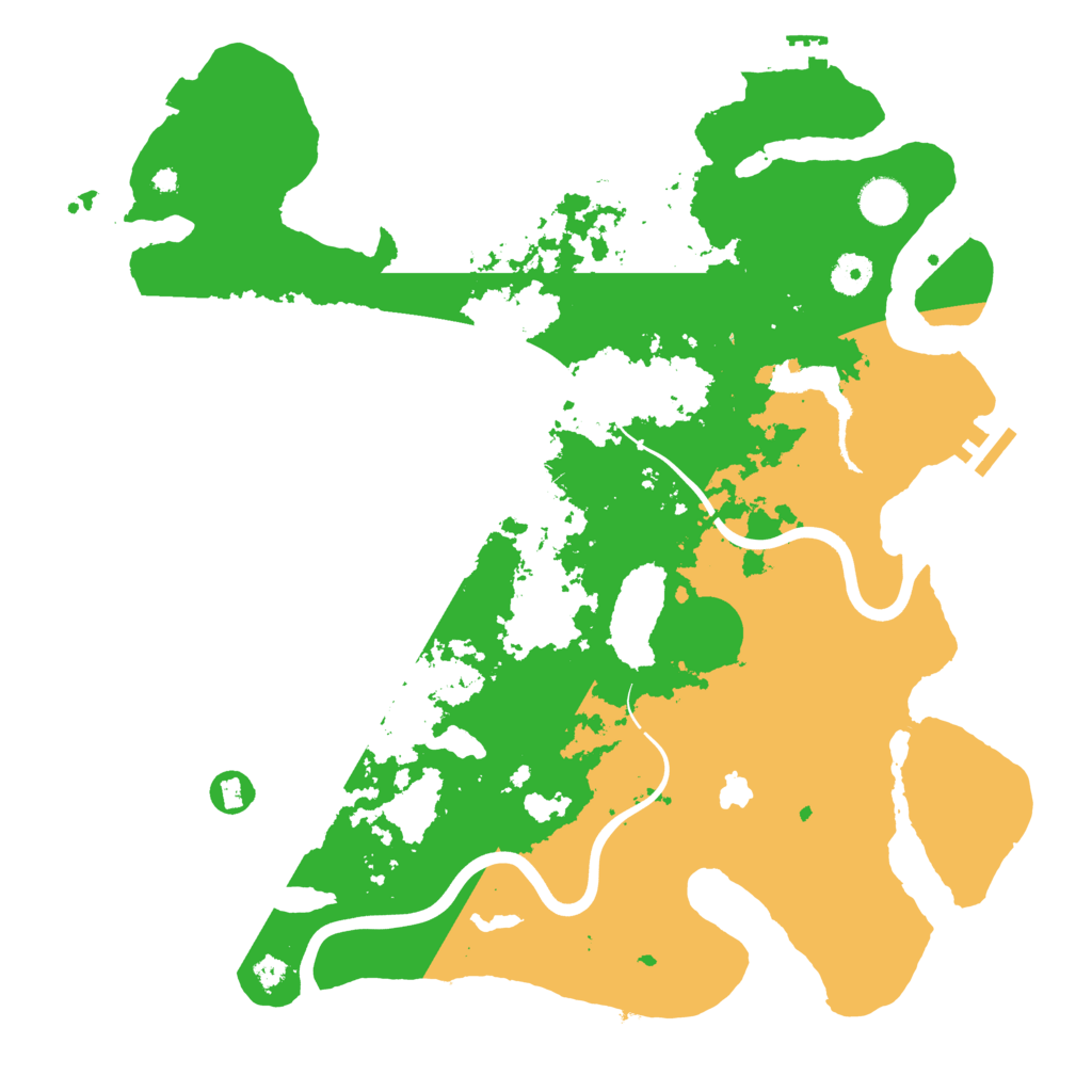 Biome Rust Map: Procedural Map, Size: 4000, Seed: 765