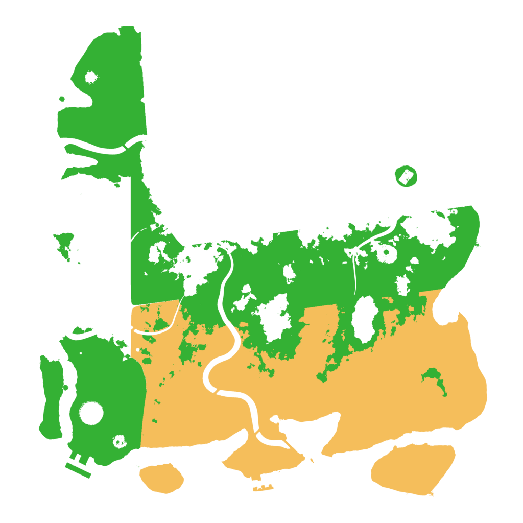 Biome Rust Map: Procedural Map, Size: 3920, Seed: 75051