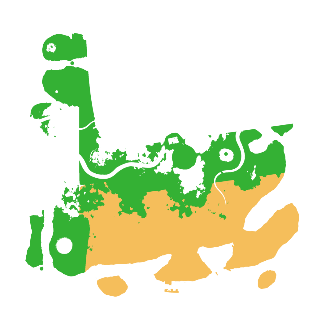 Biome Rust Map: Procedural Map, Size: 3420, Seed: 75051