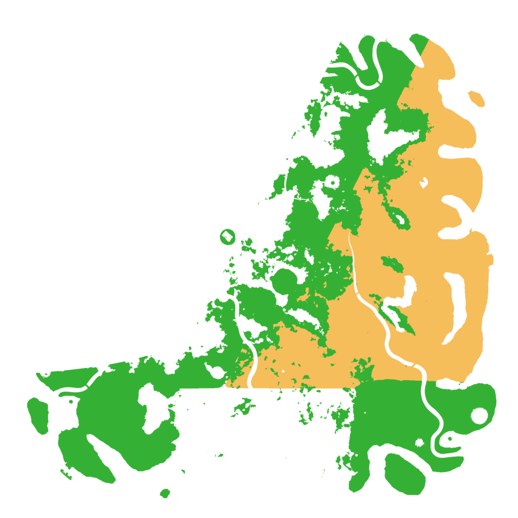 Biome Rust Map: Procedural Map, Size: 5500, Seed: 1283515908