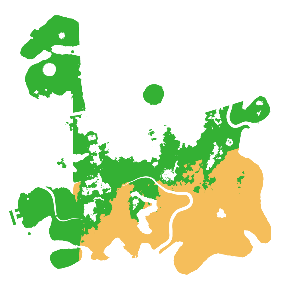 Biome Rust Map: Procedural Map, Size: 4000, Seed: 640467015