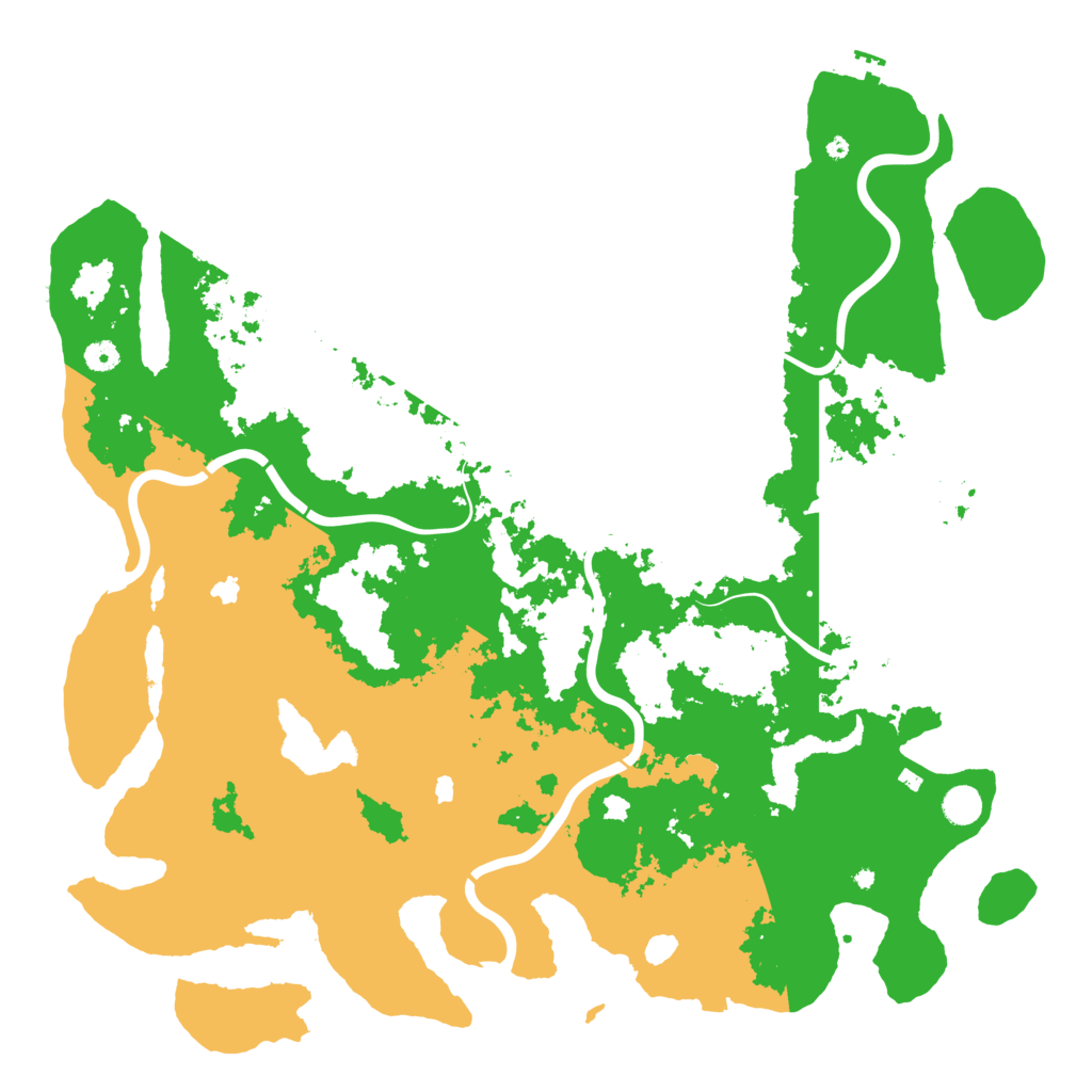 Biome Rust Map: Procedural Map, Size: 5000, Seed: 1816627438