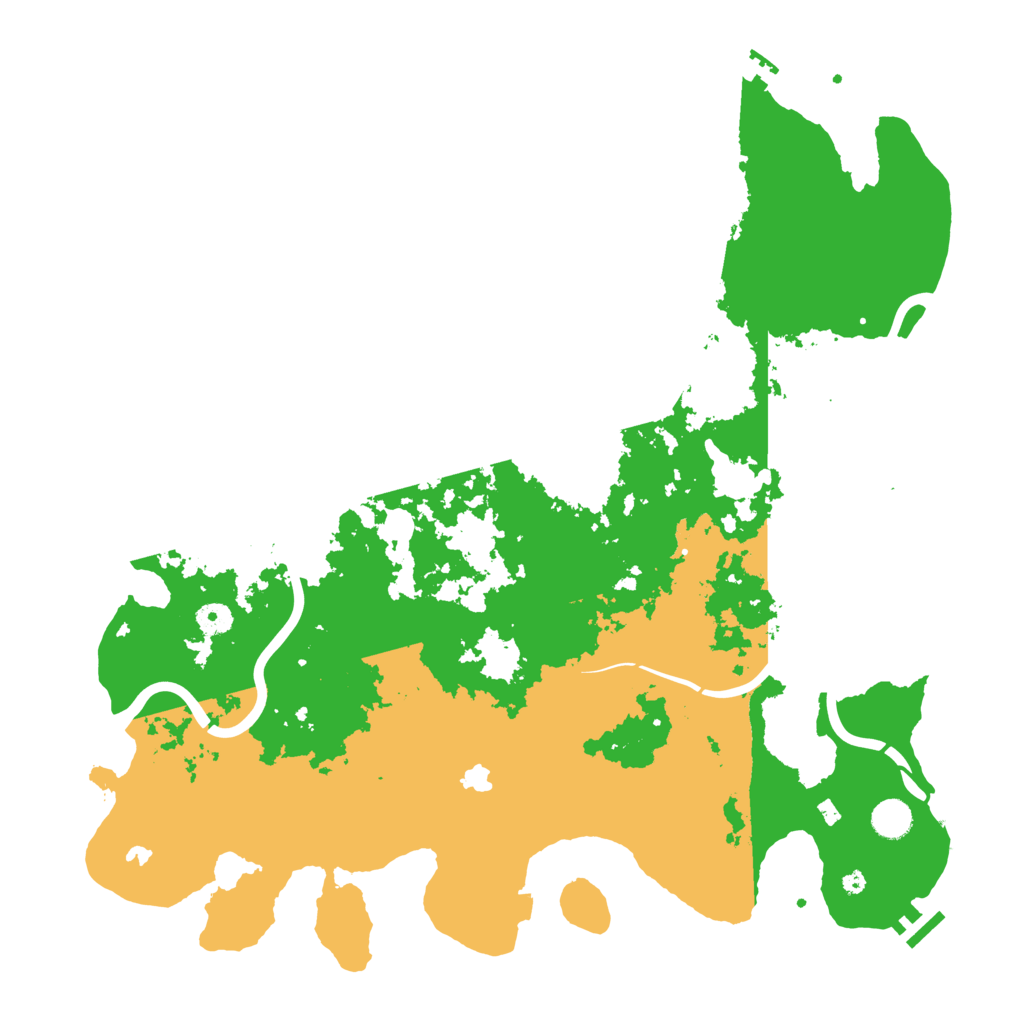 Biome Rust Map: Procedural Map, Size: 4500, Seed: 1767643318