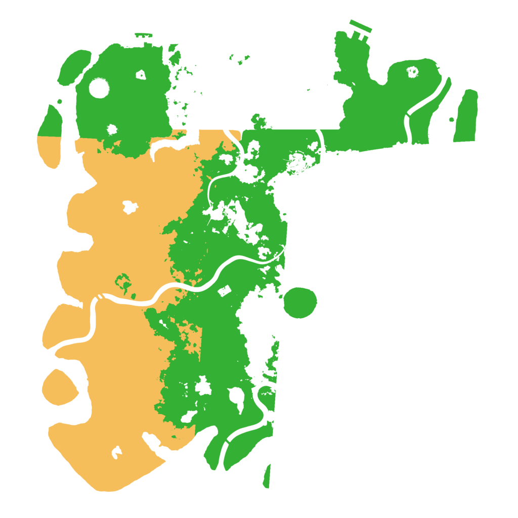 Biome Rust Map: Procedural Map, Size: 4500, Seed: 1569441012