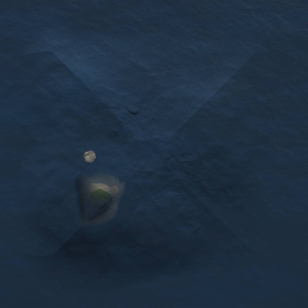 Rust Map: Procedural Map, Size: 1000, Seed: 857654602, 1 Monuments