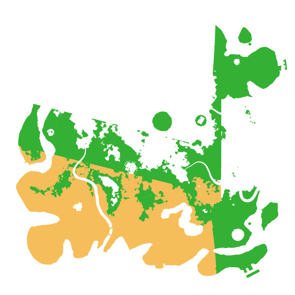 Biome Rust Map: Procedural Map, Size: 4250, Seed: 371148654