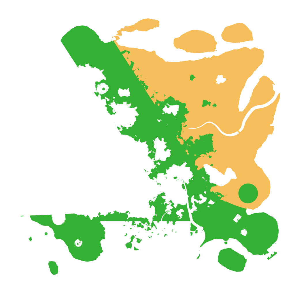 Biome Rust Map: Procedural Map, Size: 4000, Seed: 1974992459