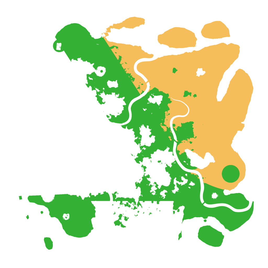 Biome Rust Map: Procedural Map, Size: 4000, Seed: 1974992459