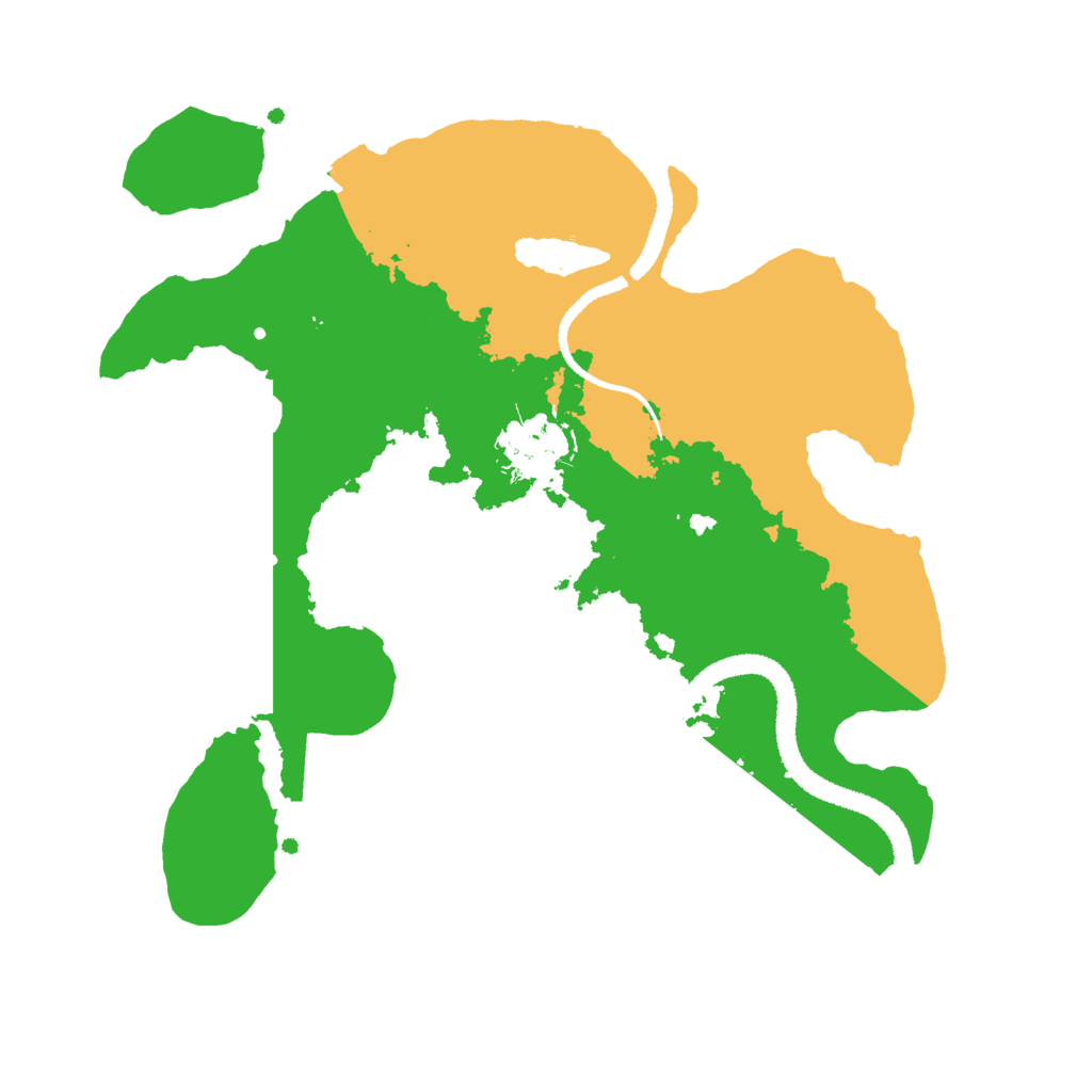 Biome Rust Map: Procedural Map, Size: 2700, Seed: 1763899272