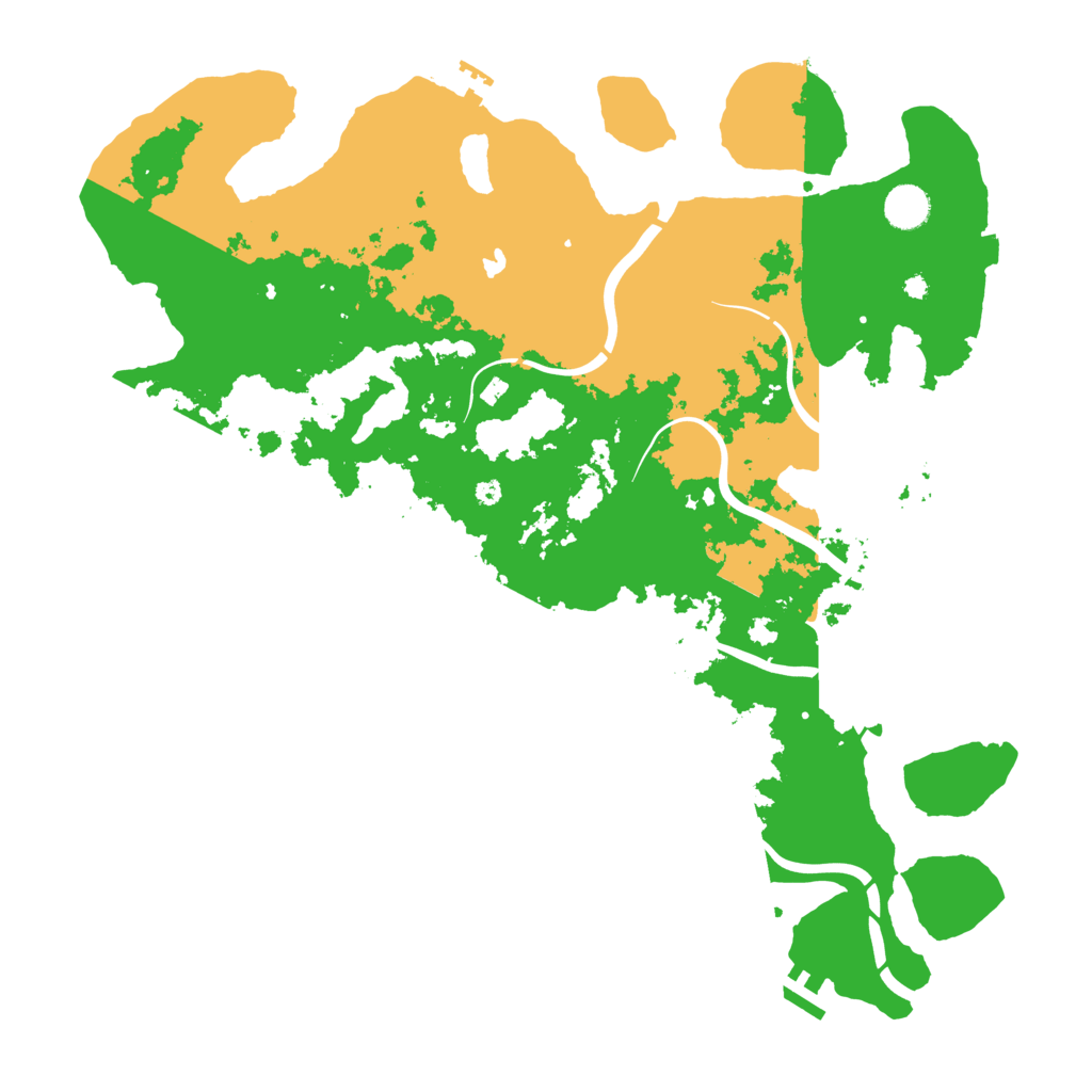Biome Rust Map: Procedural Map, Size: 4250, Seed: 14866