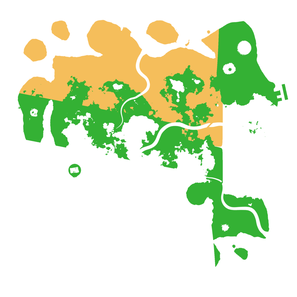 Biome Rust Map: Procedural Map, Size: 3777, Seed: 6738