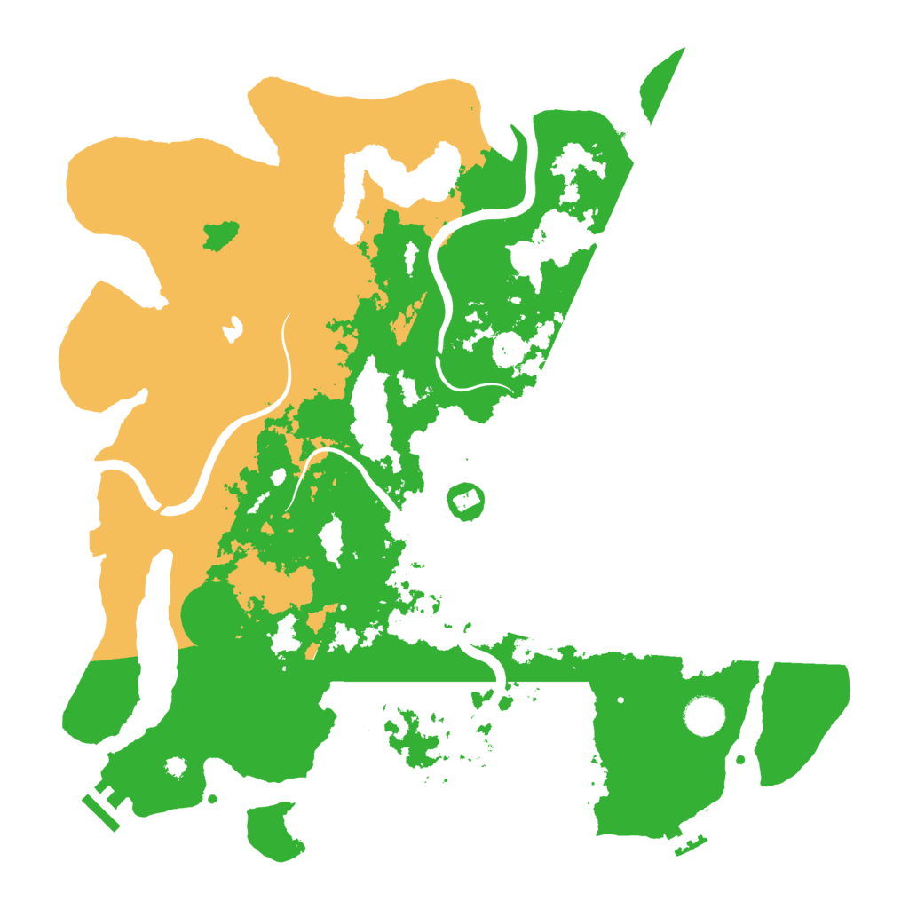 Biome Rust Map: Procedural Map, Size: 4000, Seed: 576388011