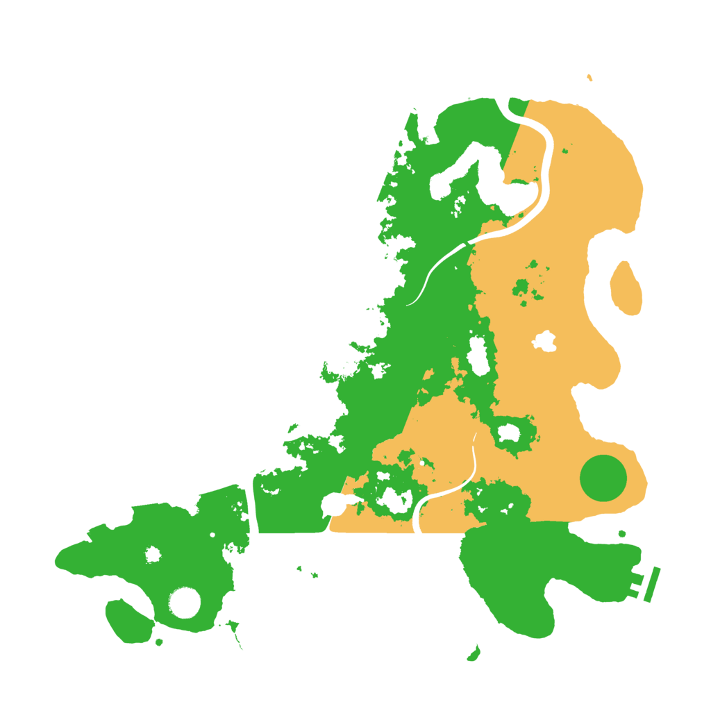 Biome Rust Map: Procedural Map, Size: 4000, Seed: 923644213