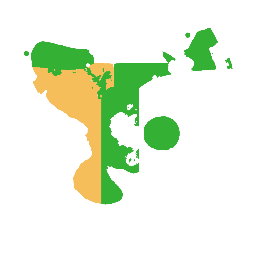 Biome Rust Map: Procedural Map, Size: 2000, Seed: 2079320720