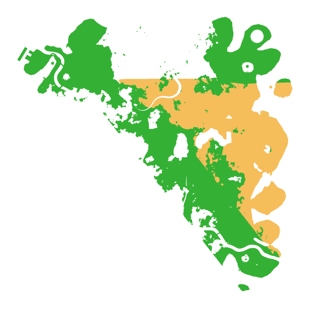 Biome Rust Map: Procedural Map, Size: 4250, Seed: 1995133718