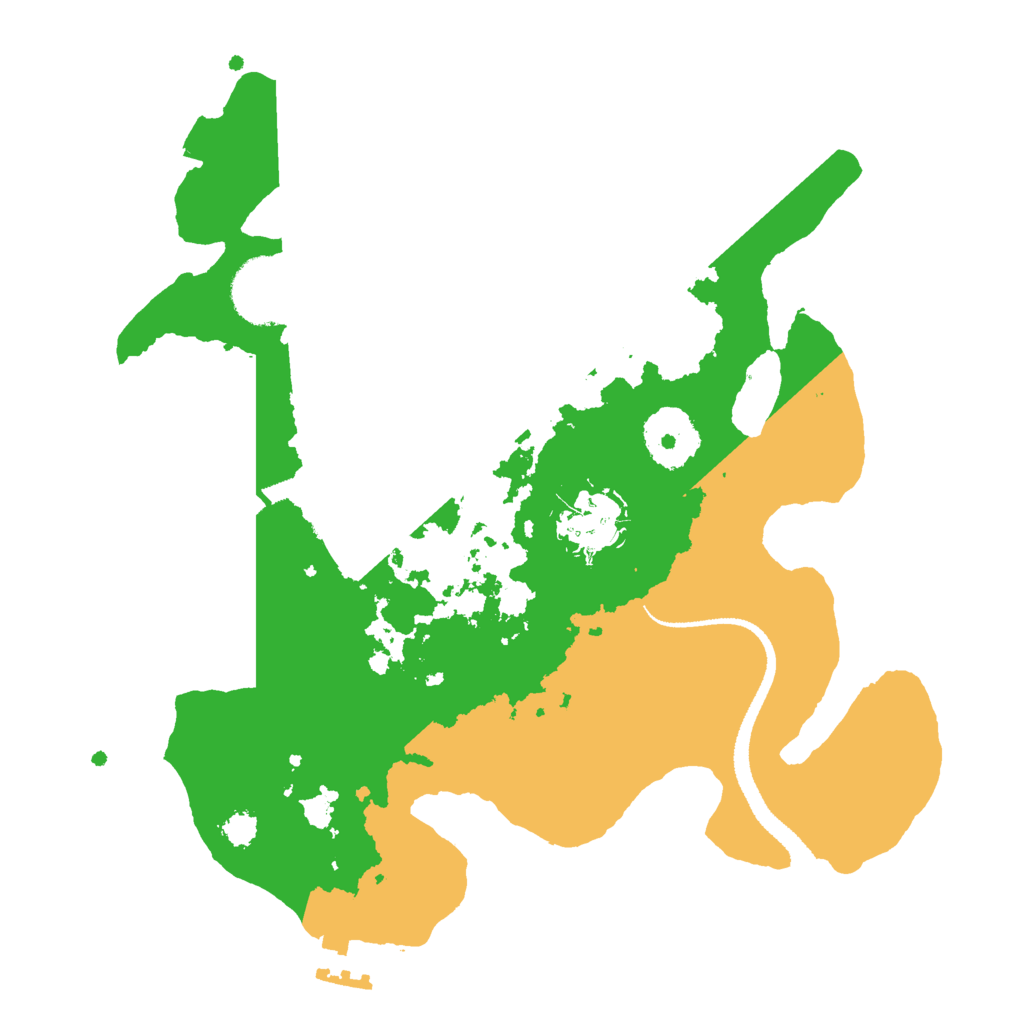 Biome Rust Map: Procedural Map, Size: 2725, Seed: 1093551571