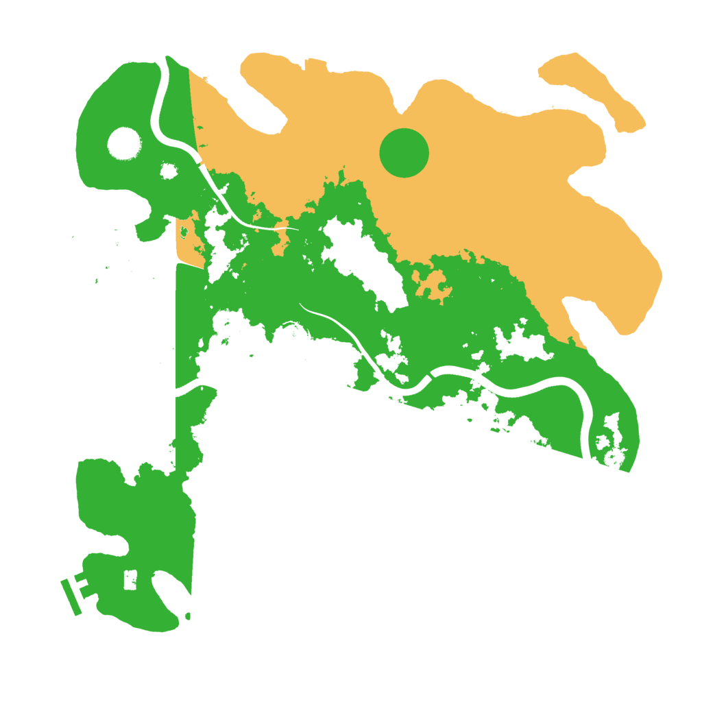 Biome Rust Map: Procedural Map, Size: 3750, Seed: 1035405339