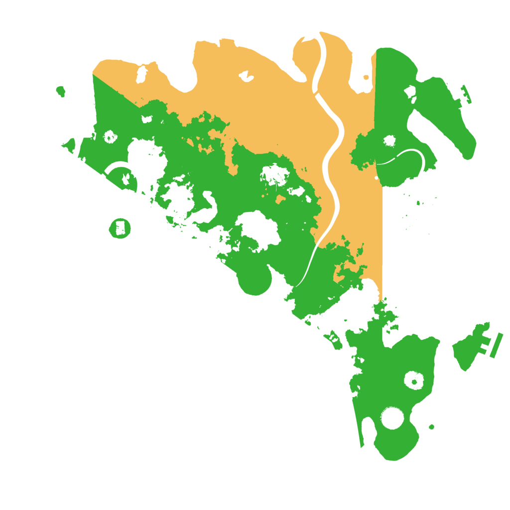 Biome Rust Map: Procedural Map, Size: 4000, Seed: 37410109