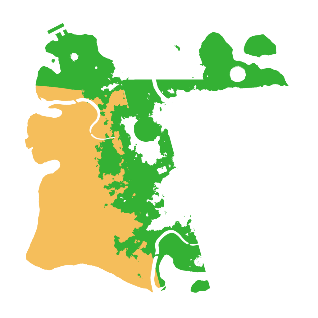 Biome Rust Map: Procedural Map, Size: 3650, Seed: 67456038