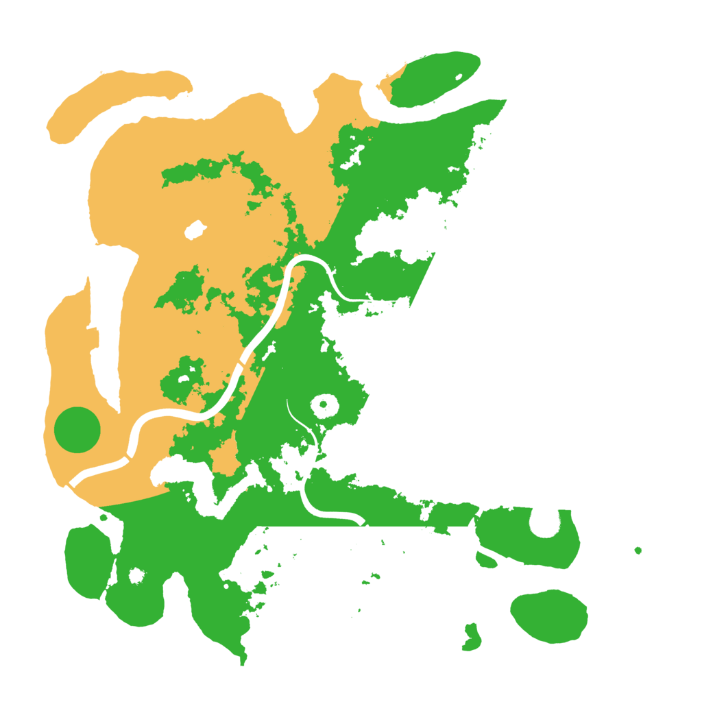 Biome Rust Map: Procedural Map, Size: 4000, Seed: 45316