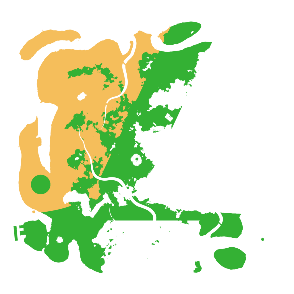 Biome Rust Map: Procedural Map, Size: 4000, Seed: 45316