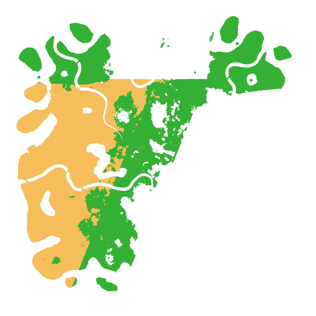 Biome Rust Map: Procedural Map, Size: 4250, Seed: 476439906