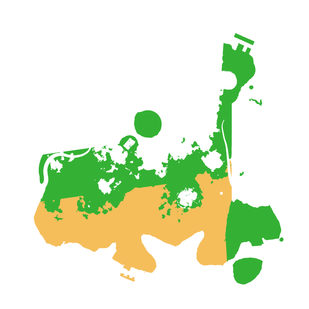 Biome Rust Map: Procedural Map, Size: 3000, Seed: 1950616178