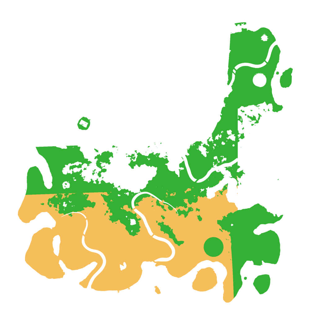 Biome Rust Map: Procedural Map, Size: 4250, Seed: 1169779821