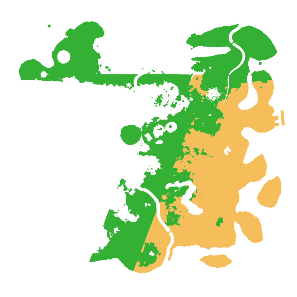 Biome Rust Map: Procedural Map, Size: 4000, Seed: 511057477