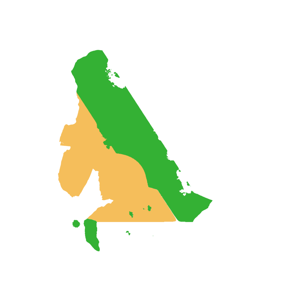 Biome Rust Map: Procedural Map, Size: 1600, Seed: 761368021