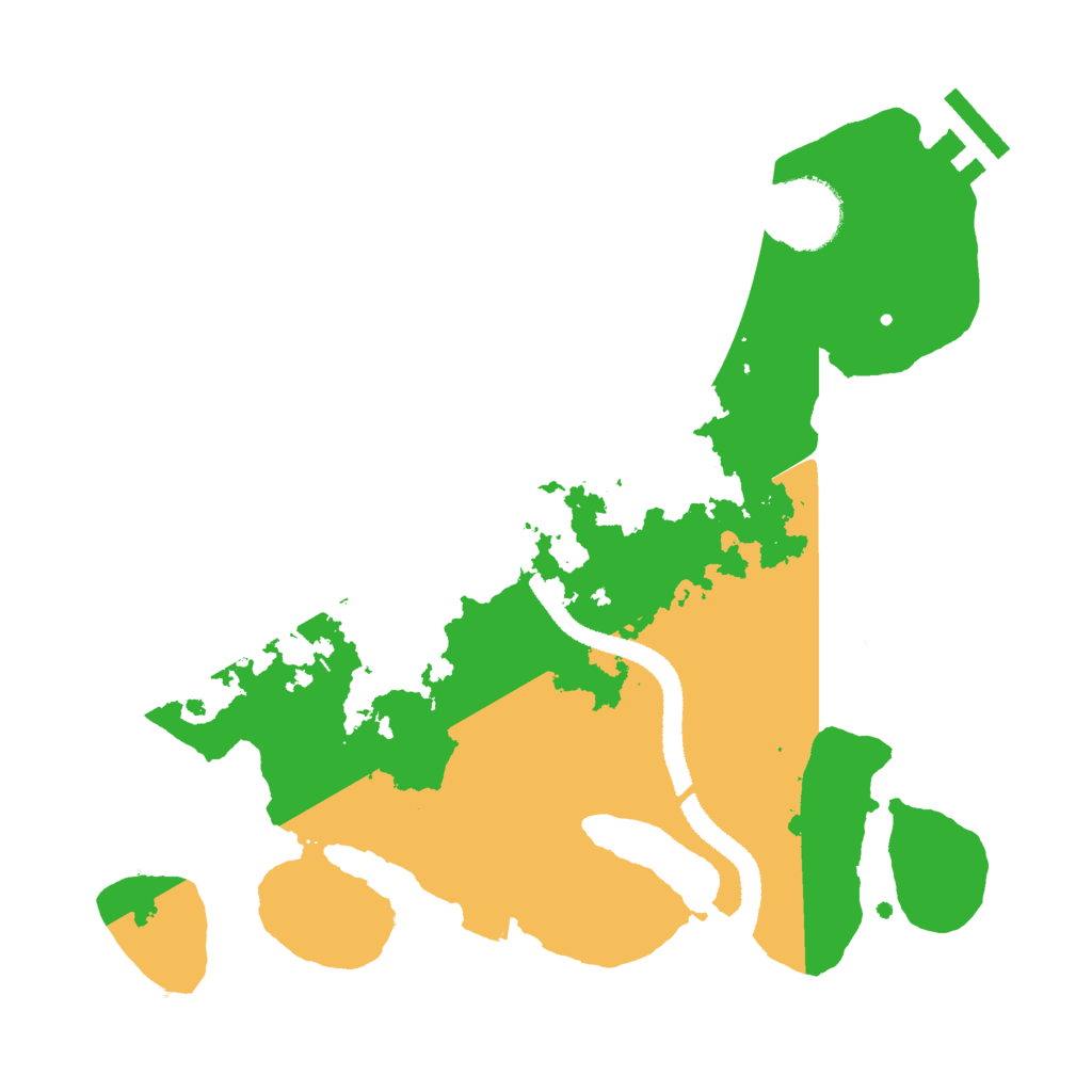 Biome Rust Map: Procedural Map, Size: 2700, Seed: 1764072118