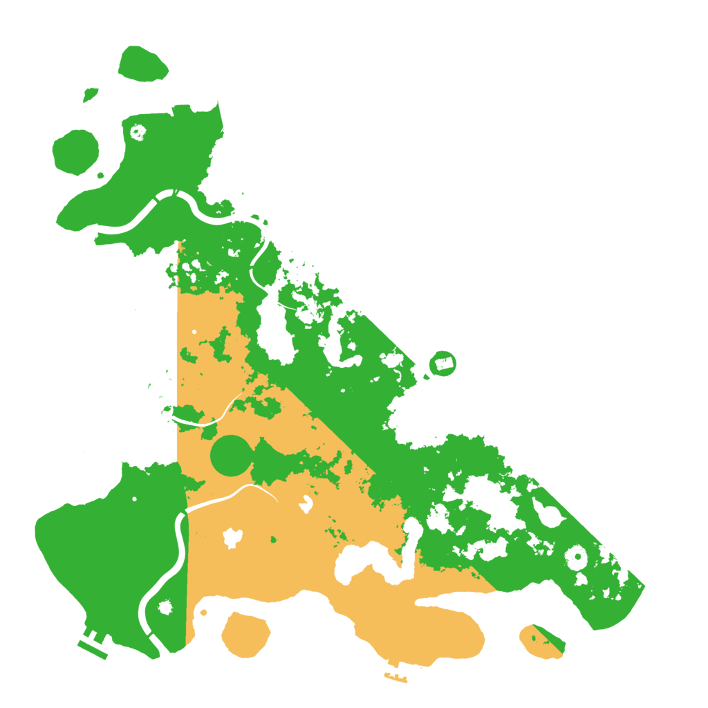 Biome Rust Map: Procedural Map, Size: 4500, Seed: 931674223