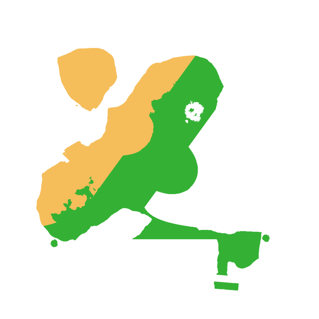 Biome Rust Map: Procedural Map, Size: 1750, Seed: 676767299