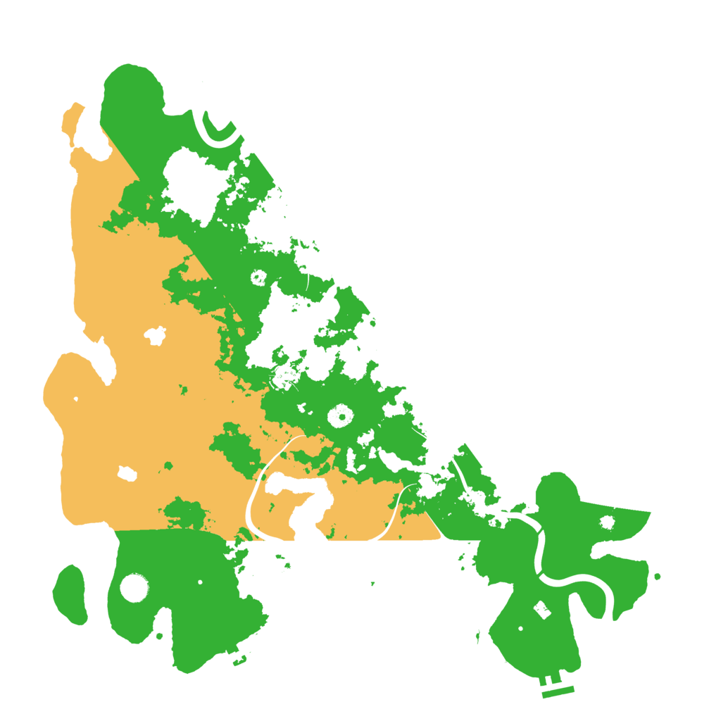 Biome Rust Map: Procedural Map, Size: 4500, Seed: 1252341728