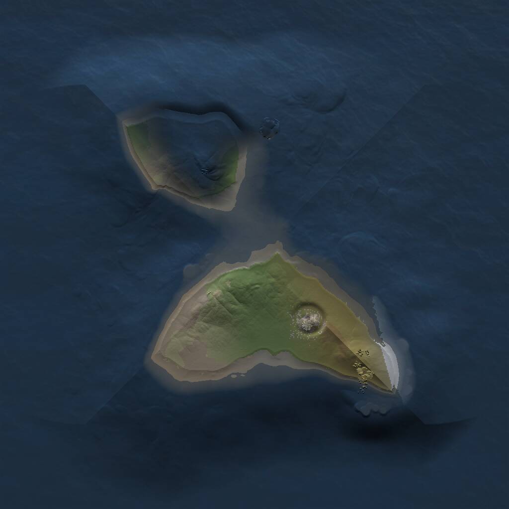 Rust Map: Procedural Map, Size: 1000, Seed: 1971657288, 1 Monuments