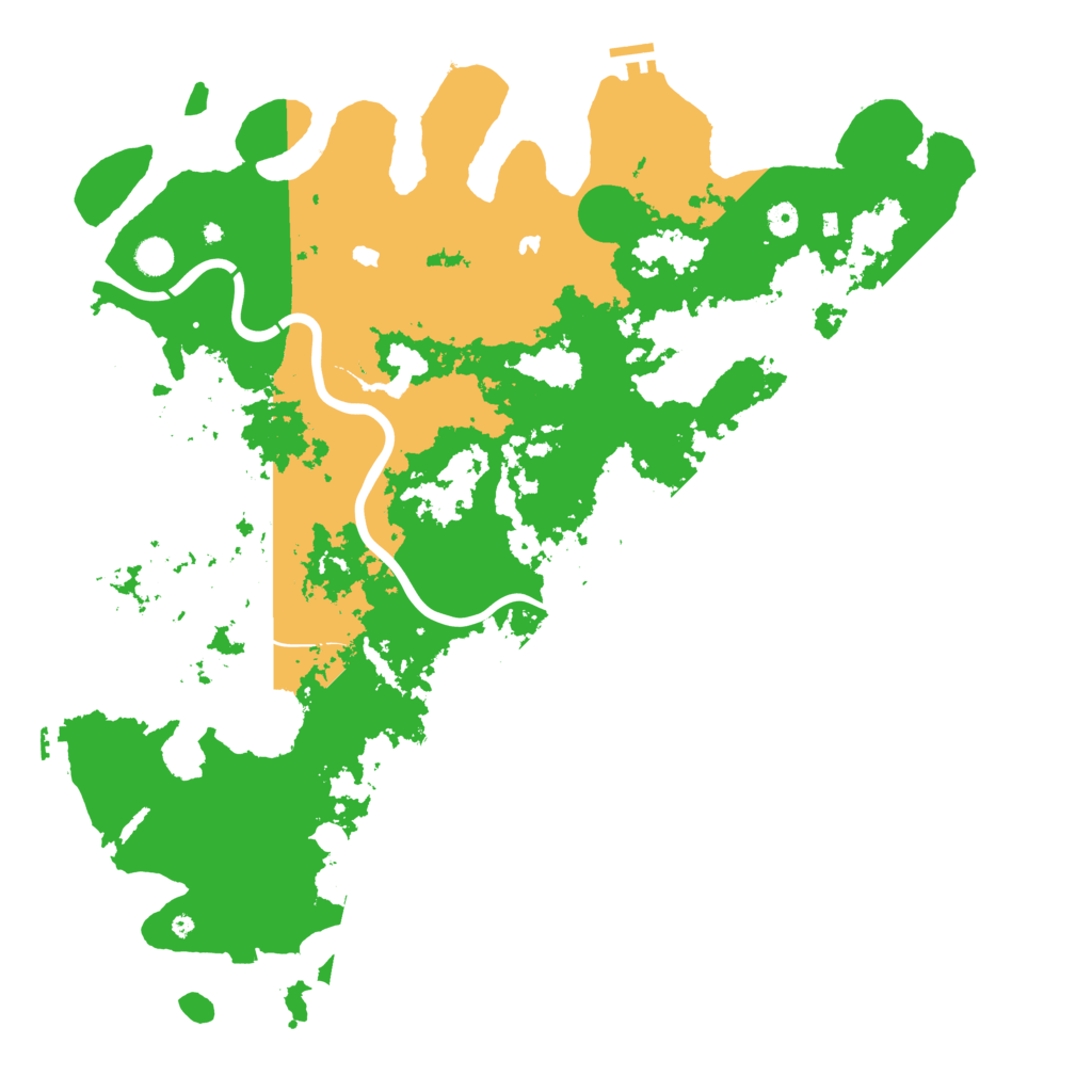 Biome Rust Map: Procedural Map, Size: 5000, Seed: 1416176890