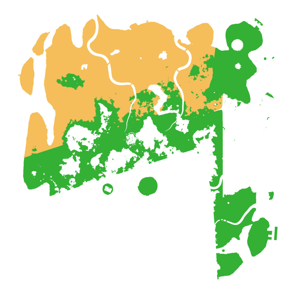 Biome Rust Map: Procedural Map, Size: 4500, Seed: 159607020