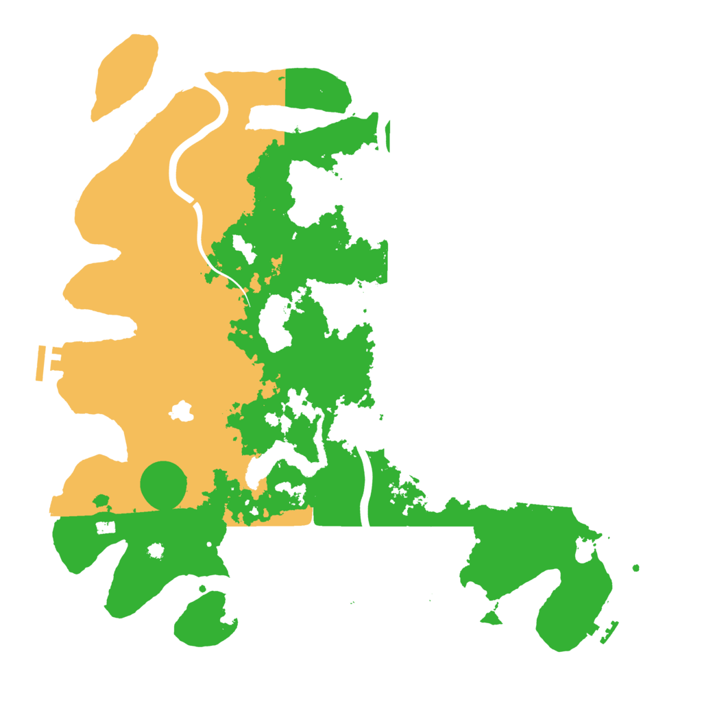 Biome Rust Map: Procedural Map, Size: 4000, Seed: 6435333