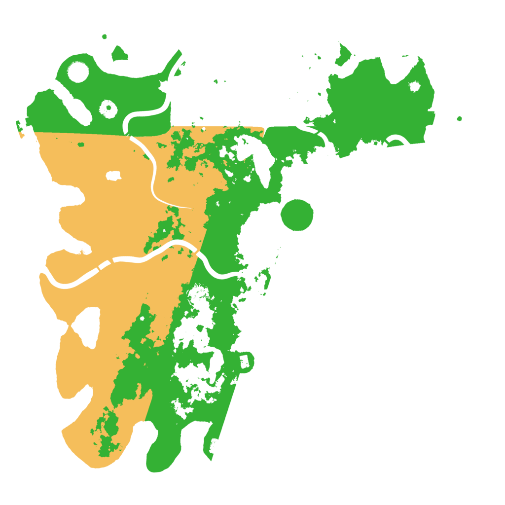 Biome Rust Map: Procedural Map, Size: 4250, Seed: 1143198780